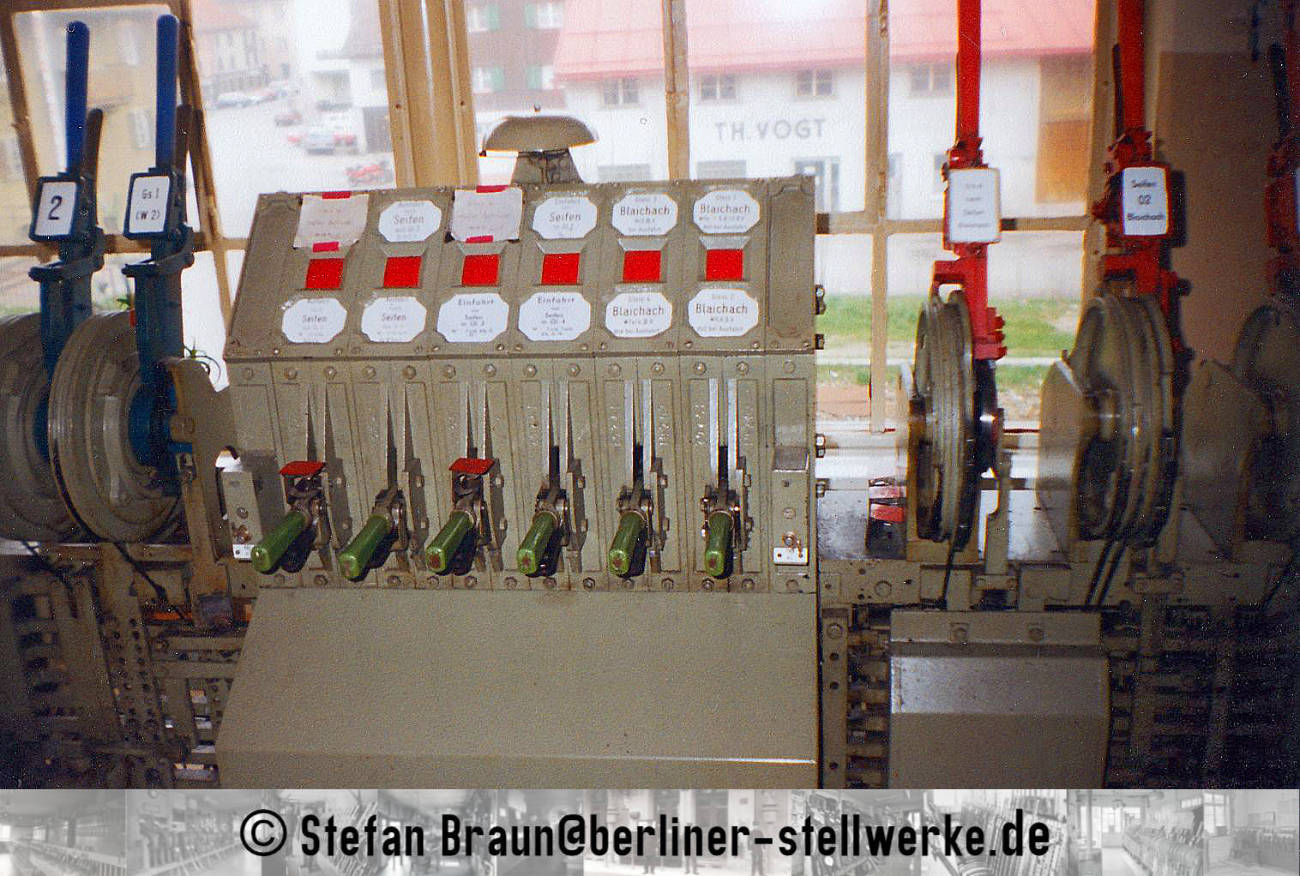 Grundstellung des Kugelblocks..  Foto Stefan Braun  29.April 1995 