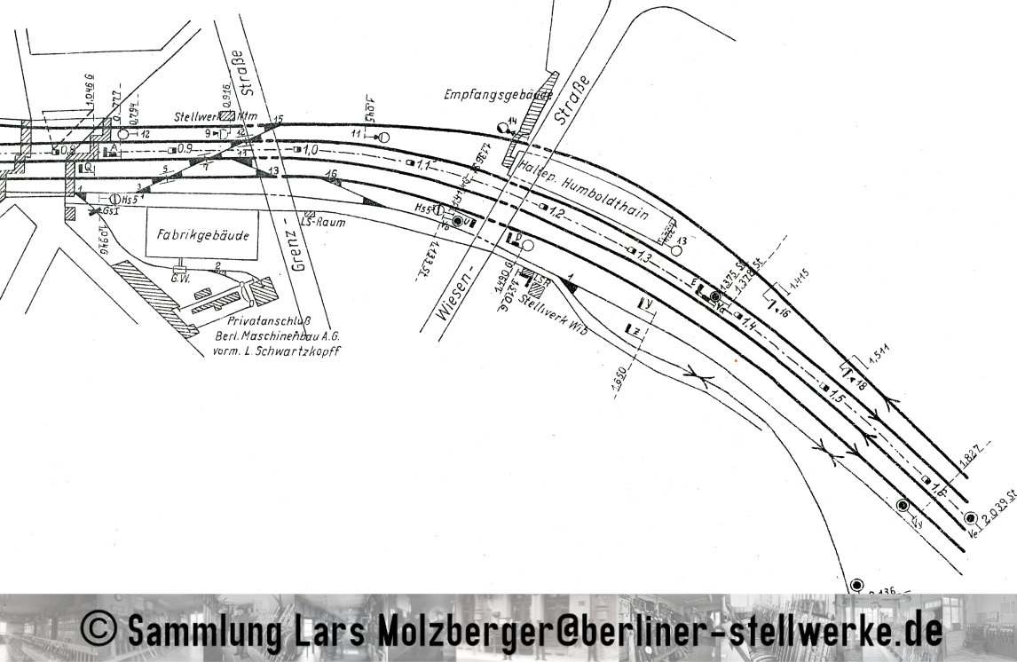 Stellwerksbezirke Ntm und Wib 1944